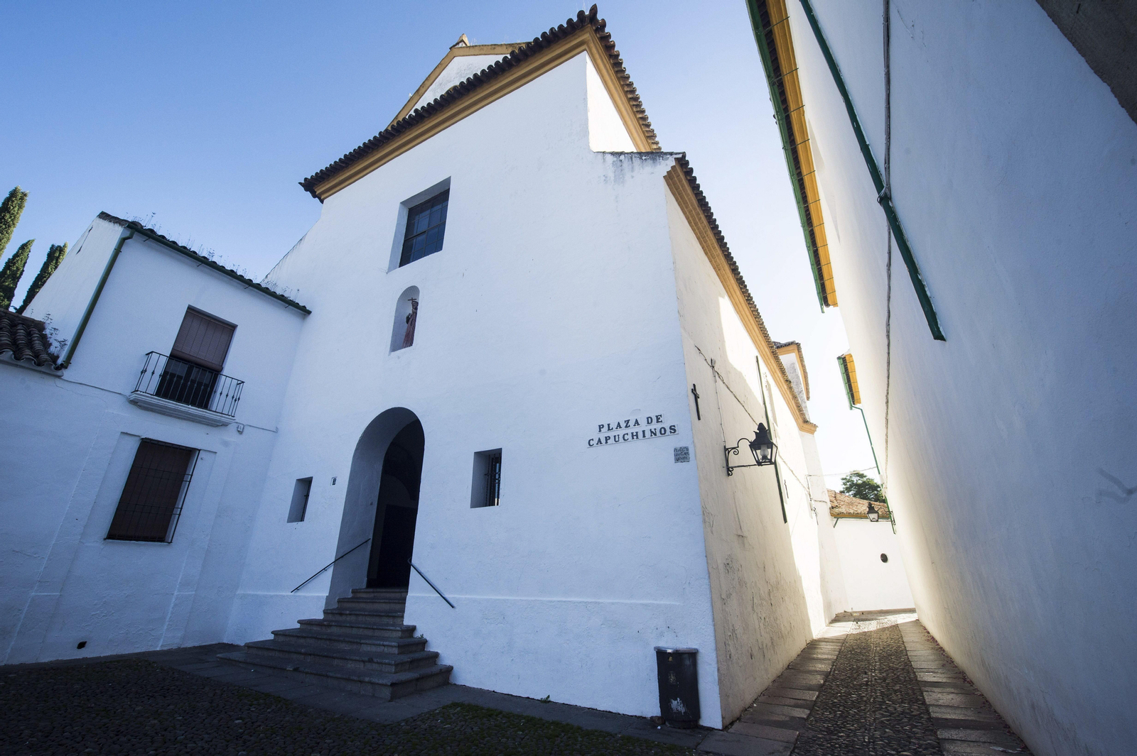 Vista del convento de Capuchinos, que junto a la Mezquita-Catedral de Córdoba