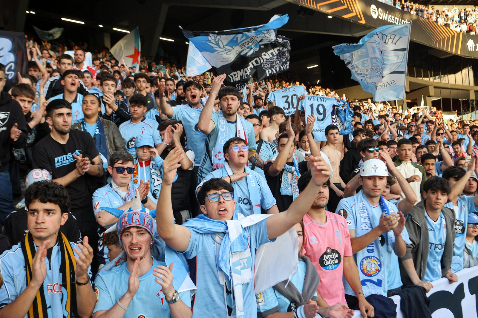 Galería | La goleada del Friburgo puso fin al sueño europeo del Celta