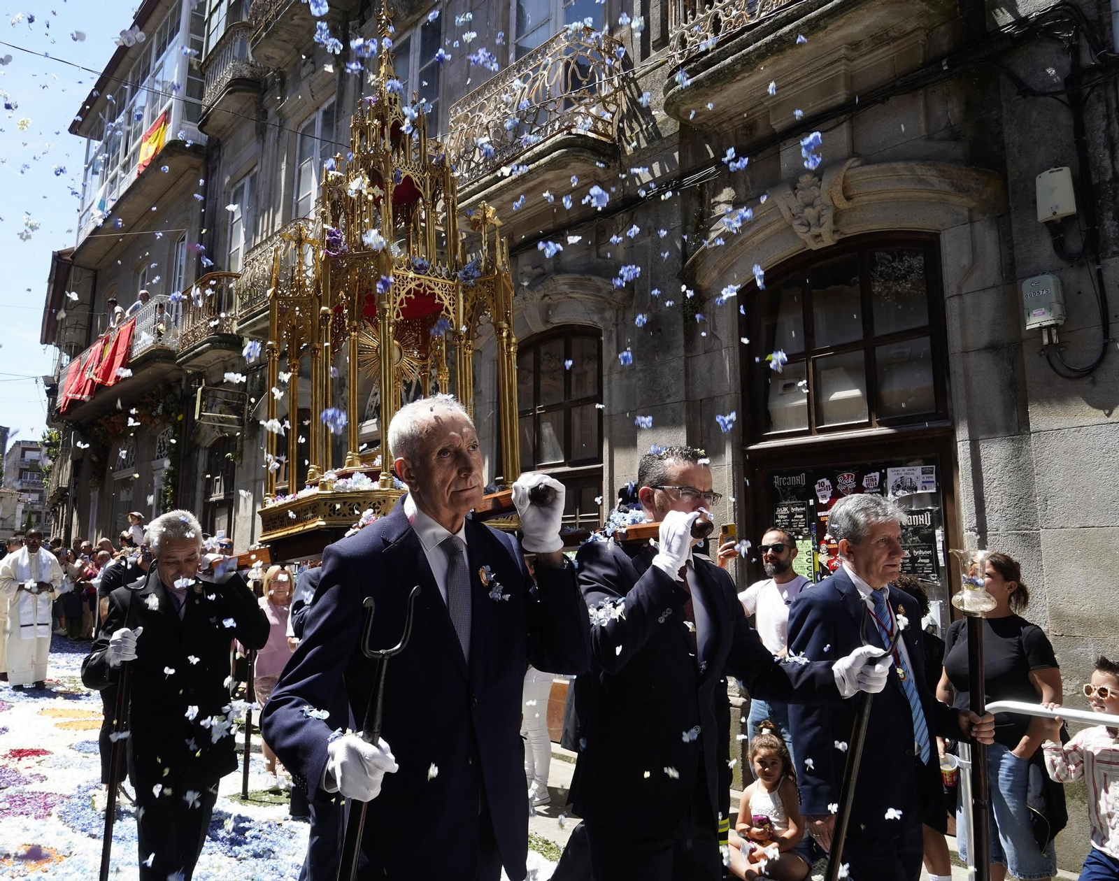 Celebración del Corpus en Ponteareas.