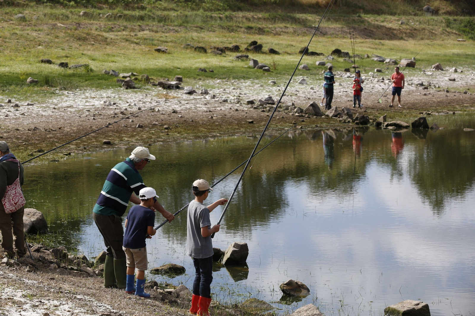 Pesca Ourense +D en Cachamuiña.