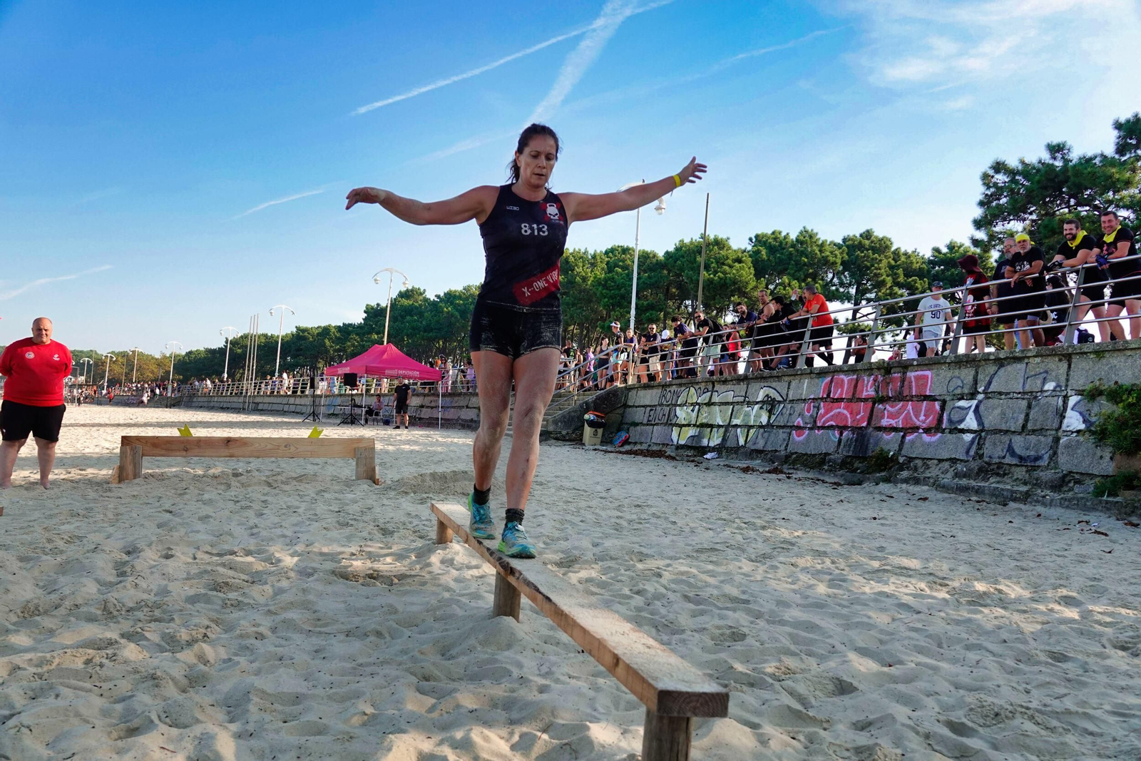 Participantes en el desafío Boot Camp en Samil.