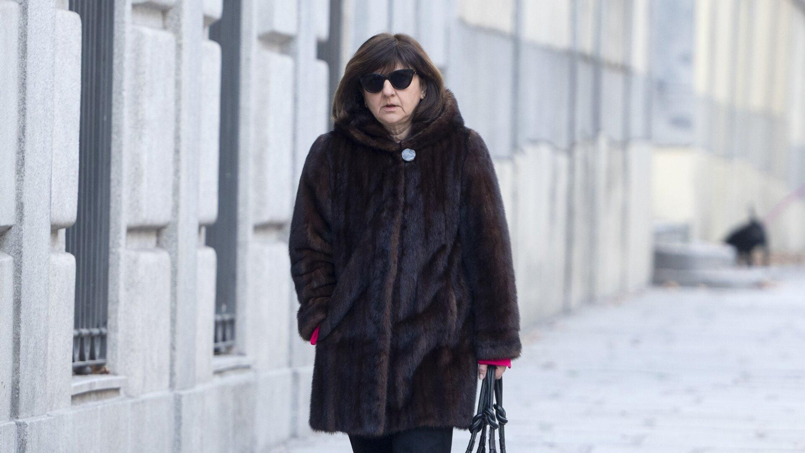 La fiscal, Almudena Lastra, a su llegada a declarar al Tribunal Supremo. Foto: EP.