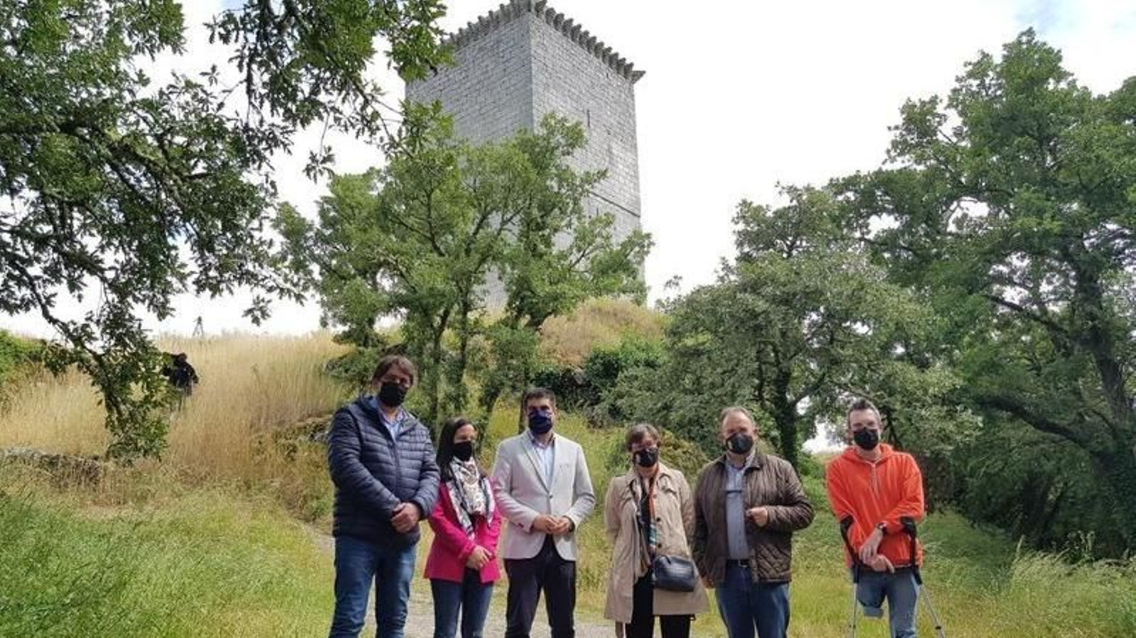 Antonio Fernández, Sandra Quintas, Gabriel Alén, Elvira Lama, Ramón Gómez y Rafael Penabad.