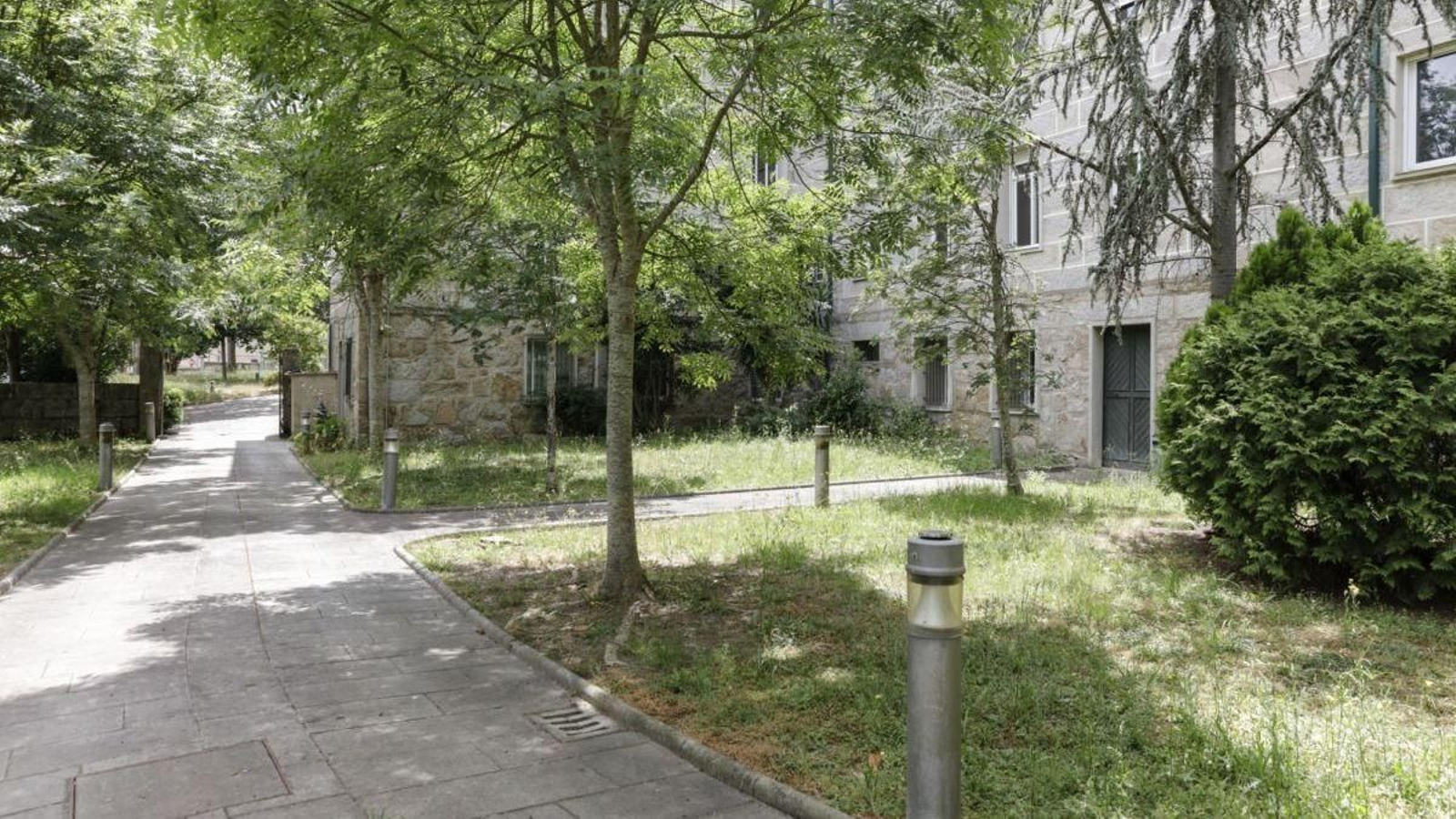 Los terrenos de la Casa de Ejercicios en Vistahermosa.