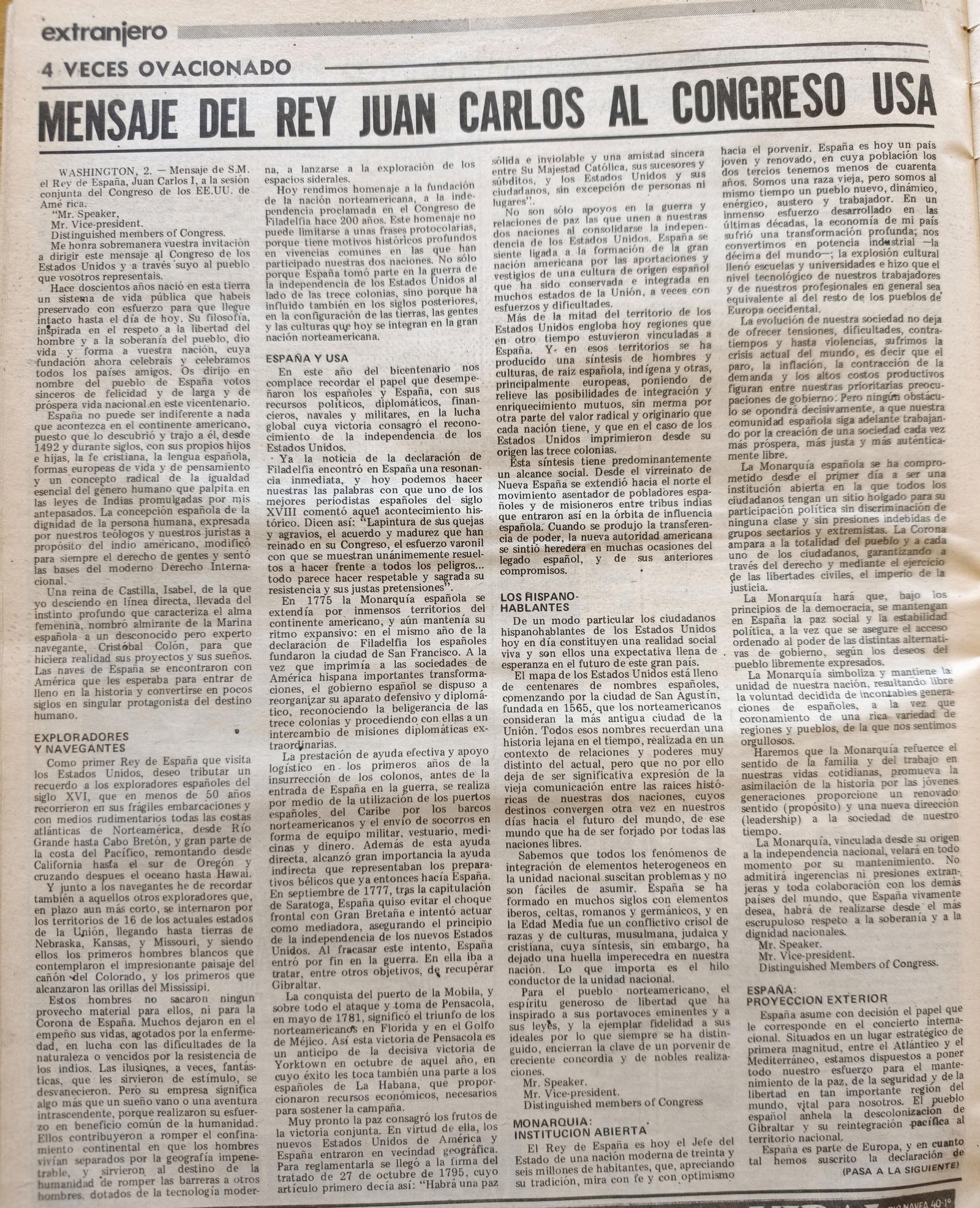 3 de junio de 1976.