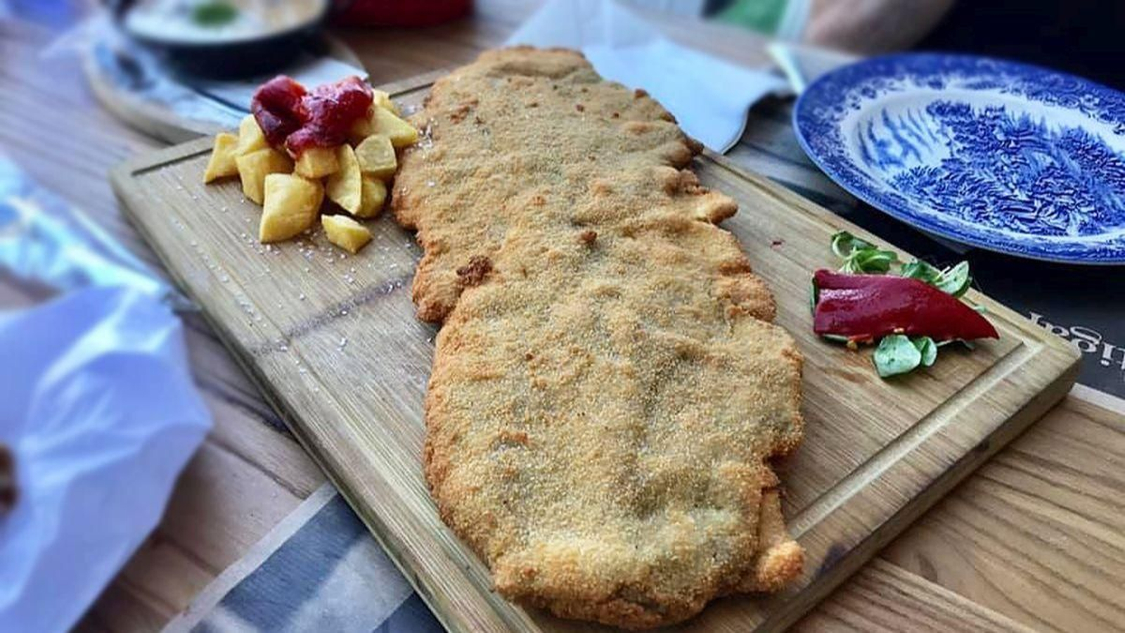 El cachopo de Antiga Leitería