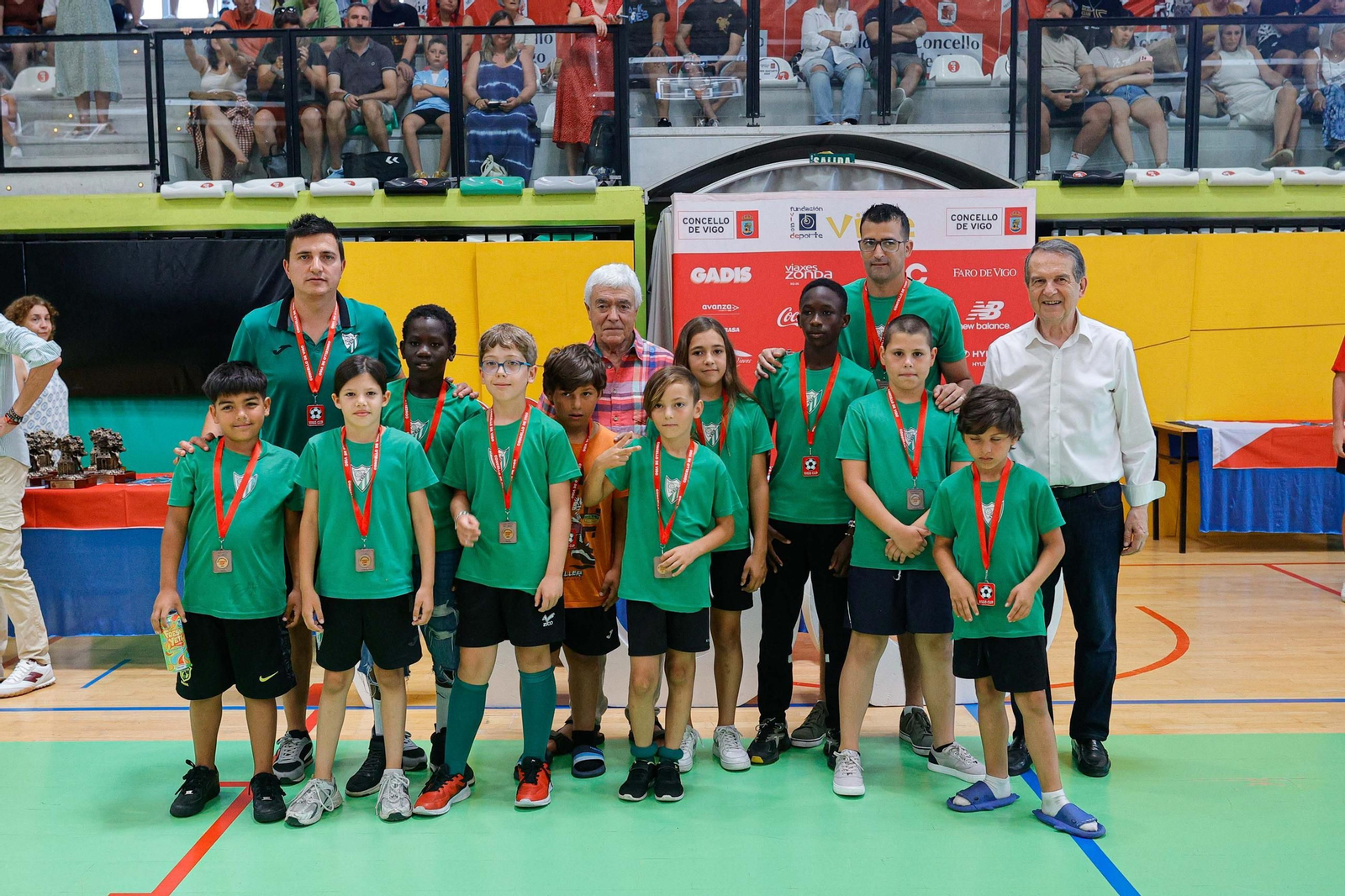 Galería | Clausura de la Vigo Cup con la entrega de medallas