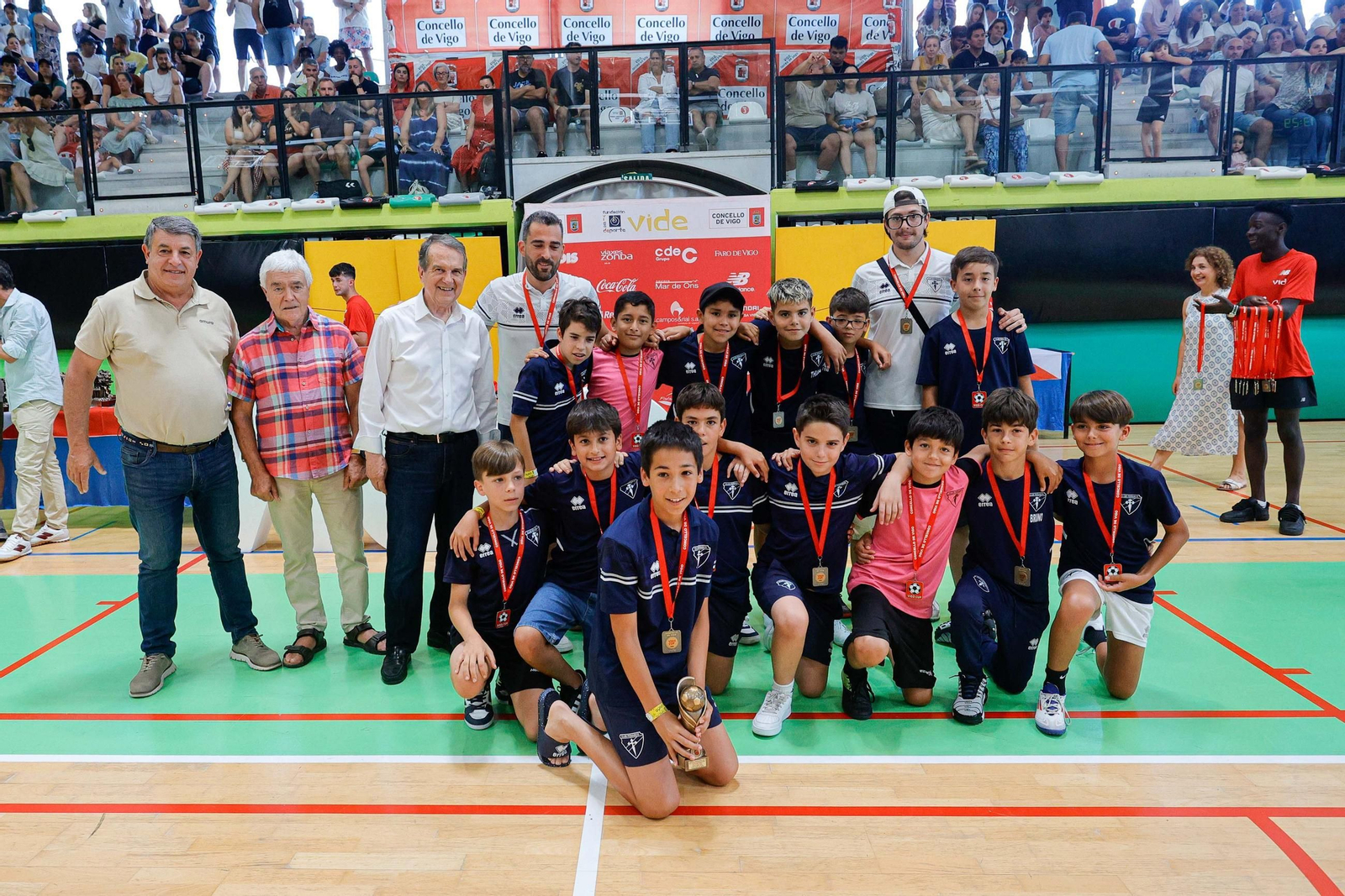 Galería | Clausura de la Vigo Cup con la entrega de medallas