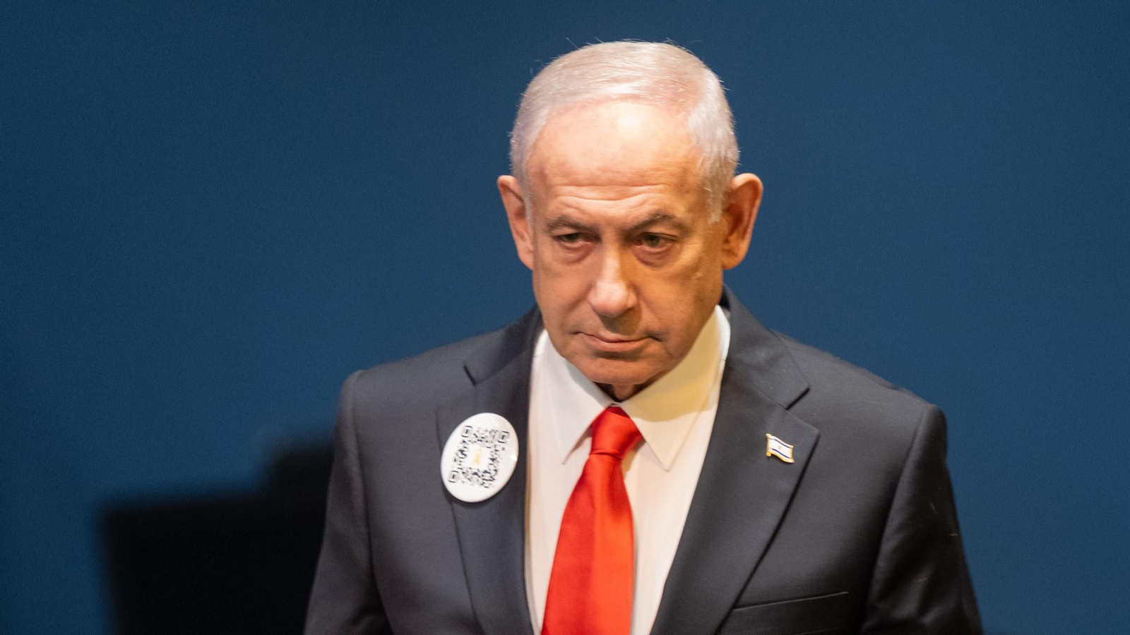 El primer ministro de Israel, Benjamin Netanyahu, interviene durante el debate general del 80.º período de sesiones de la Asamblea General de las Naciones Unidas en la sede de las Naciones Unidas en Nueva York, Nueva York, NY, el 26 de septiembre de 2025.