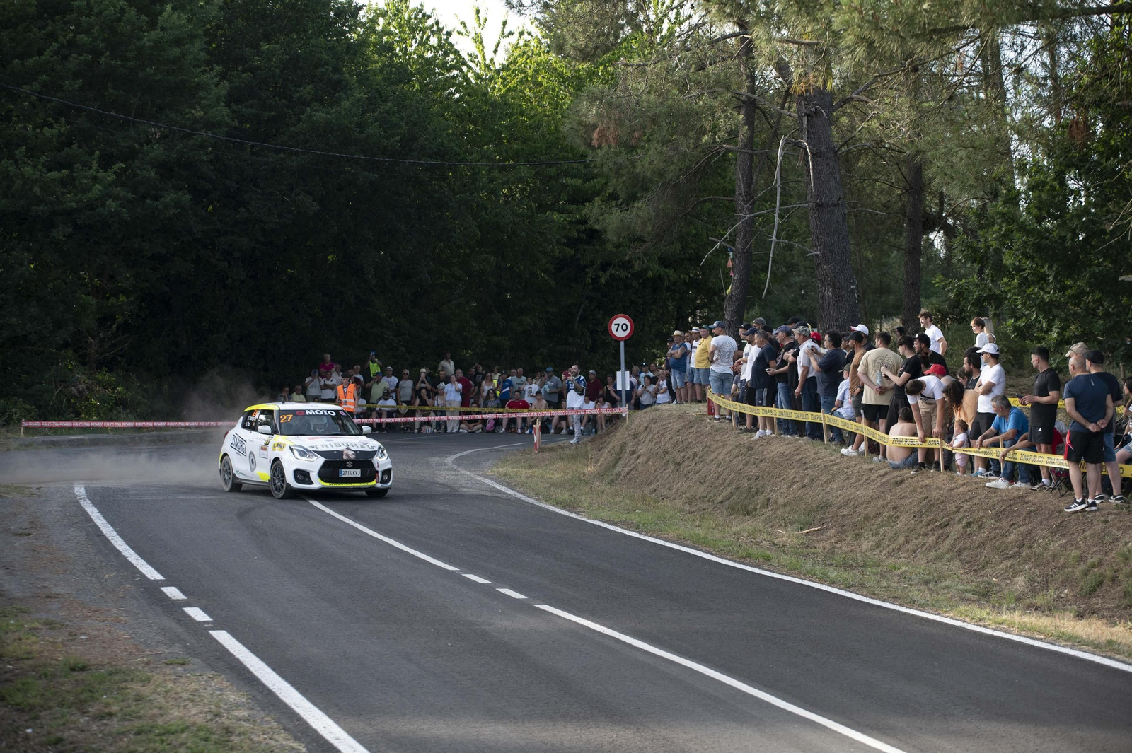 Galería | El tramo San Amaro-Cenlle estuvo lleno de velocidad en el Rally de Ourense, en fotos