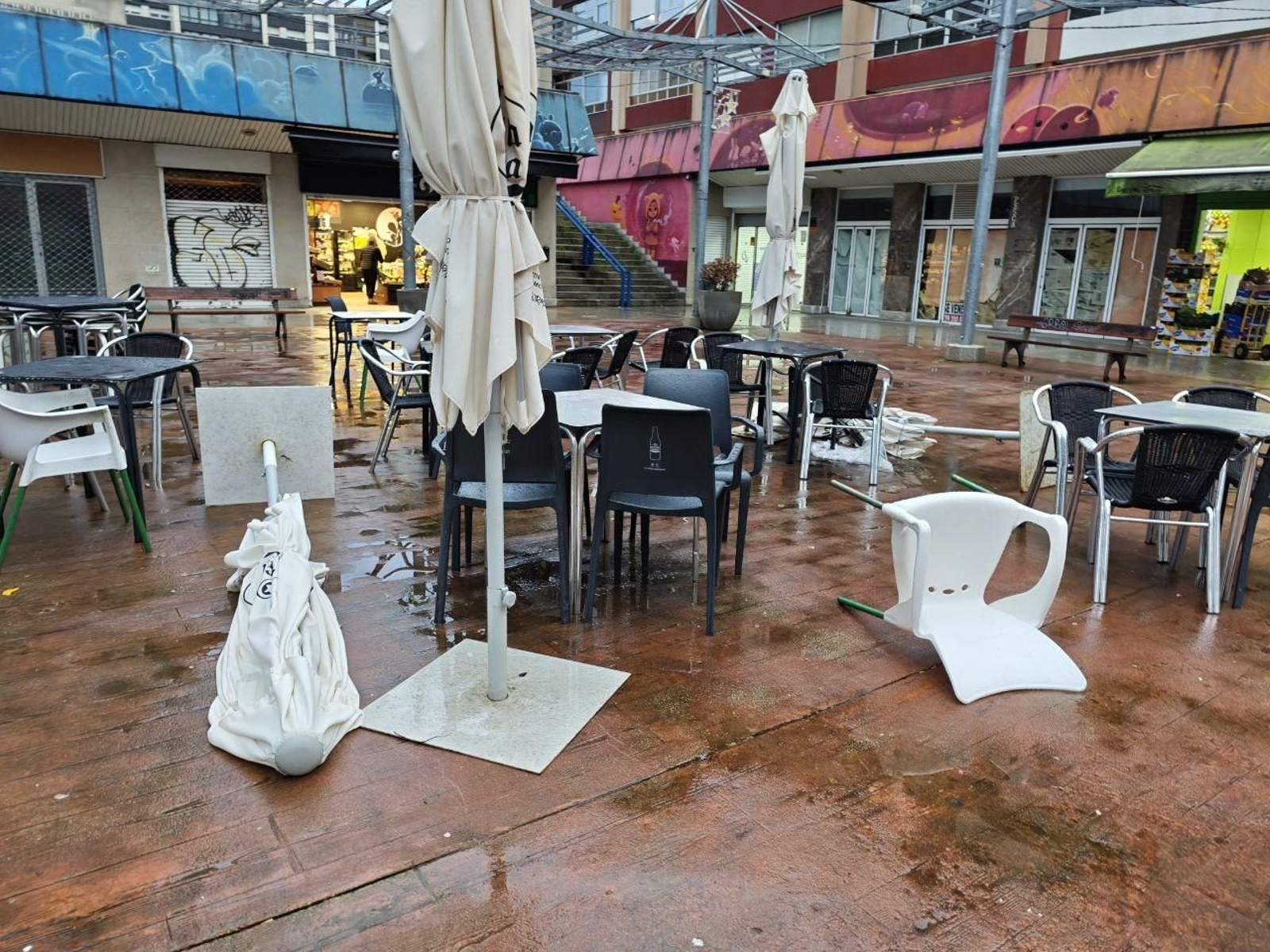 Galería | Los estragos de la borrasca Ingrid en Vigo y su área