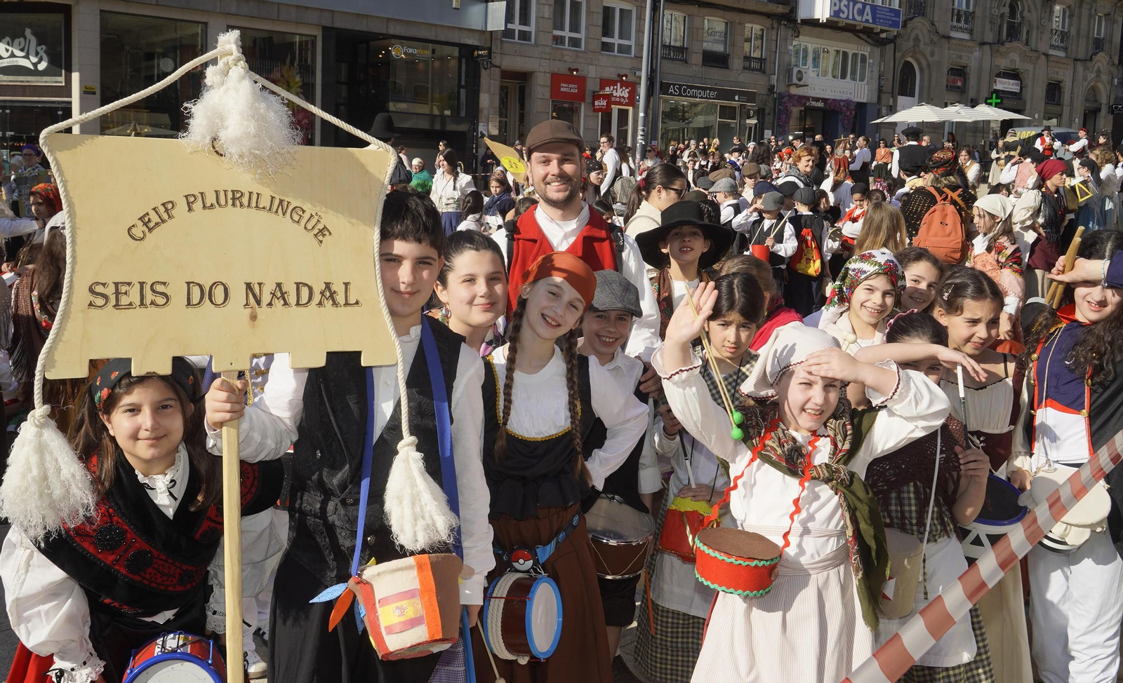 Galería | La Reconquistiña congrega a más de 2.000 escolares