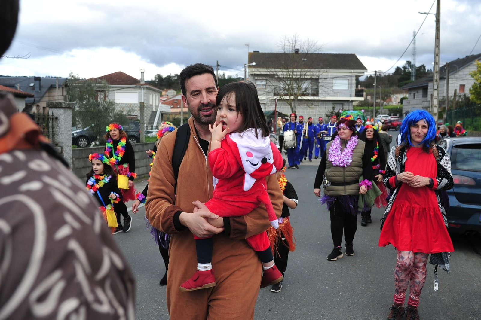 Galería | Paquita y Nicanor dan fin al Martes de Entroido de Seixalbo