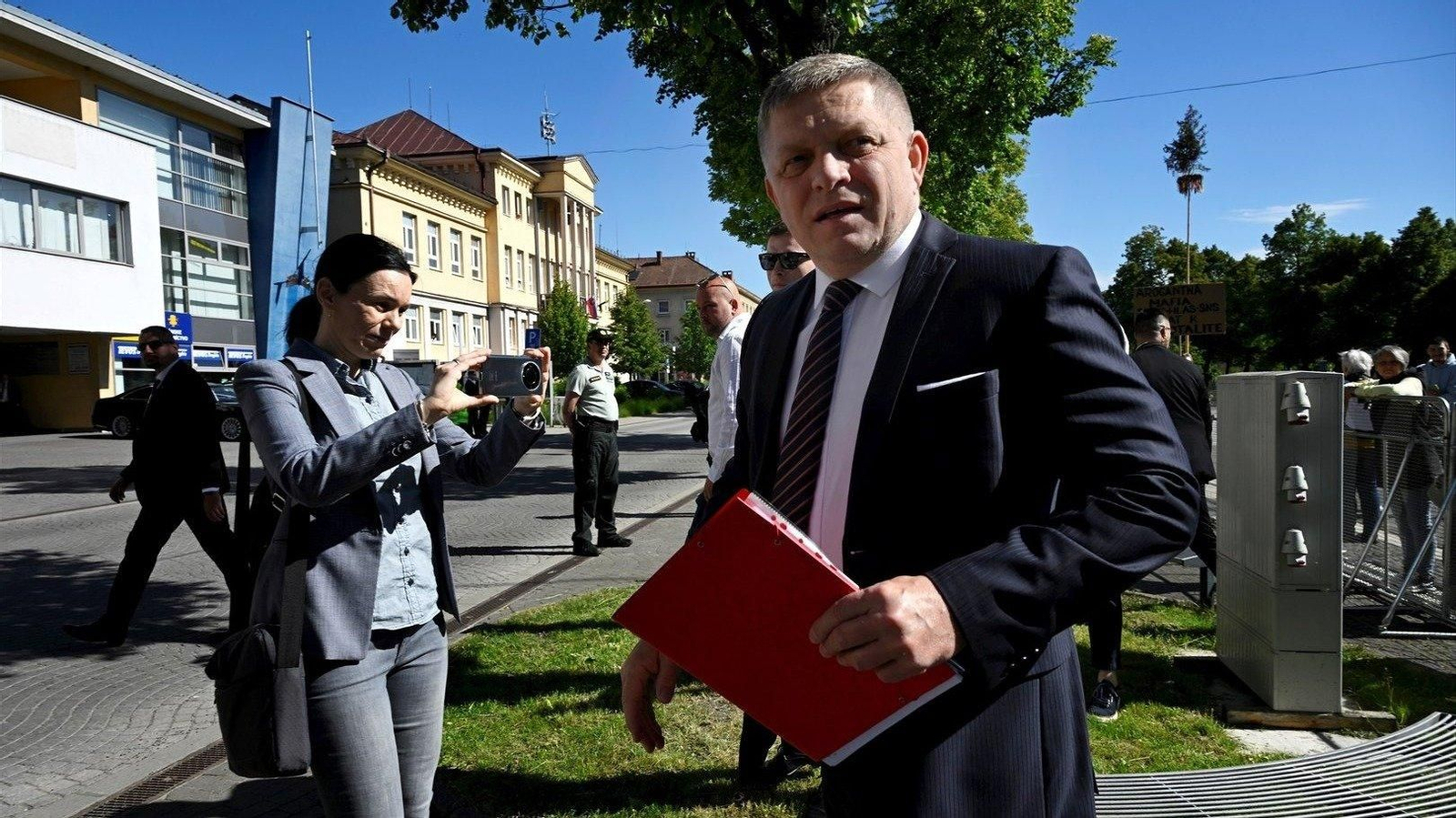 El primer ministro de Eslovaquia, Robert Fico. // E.P.