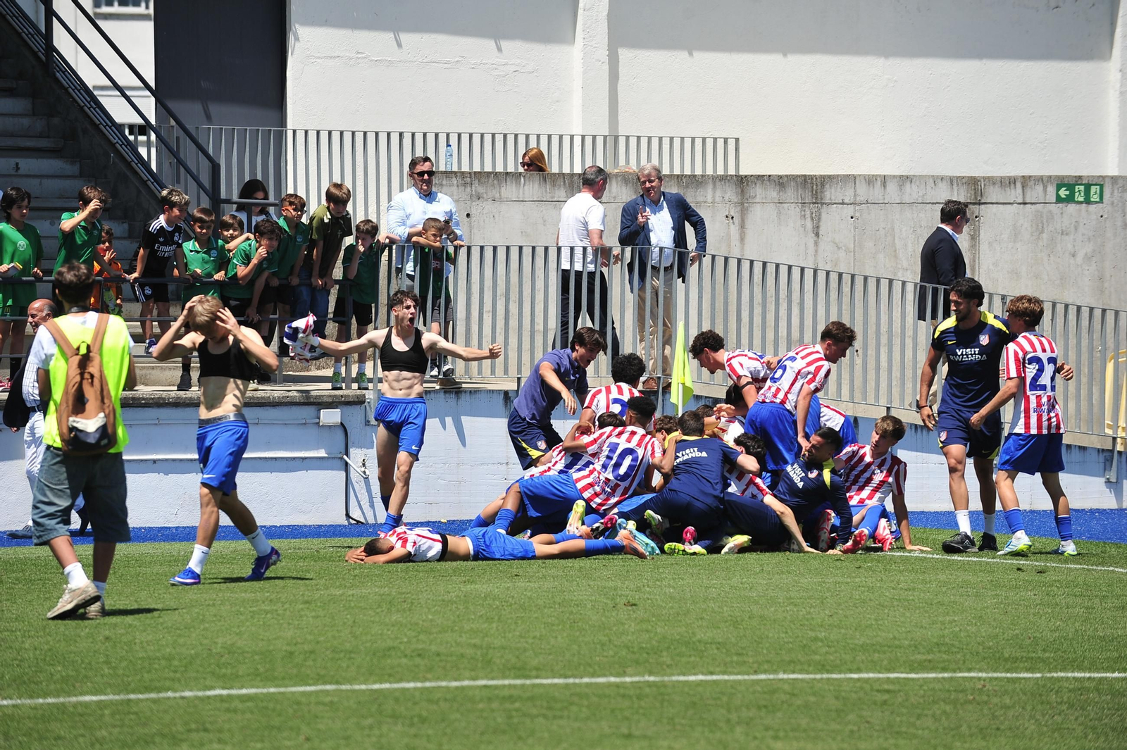 El Atlético de Madrid, el mejor en O Couto