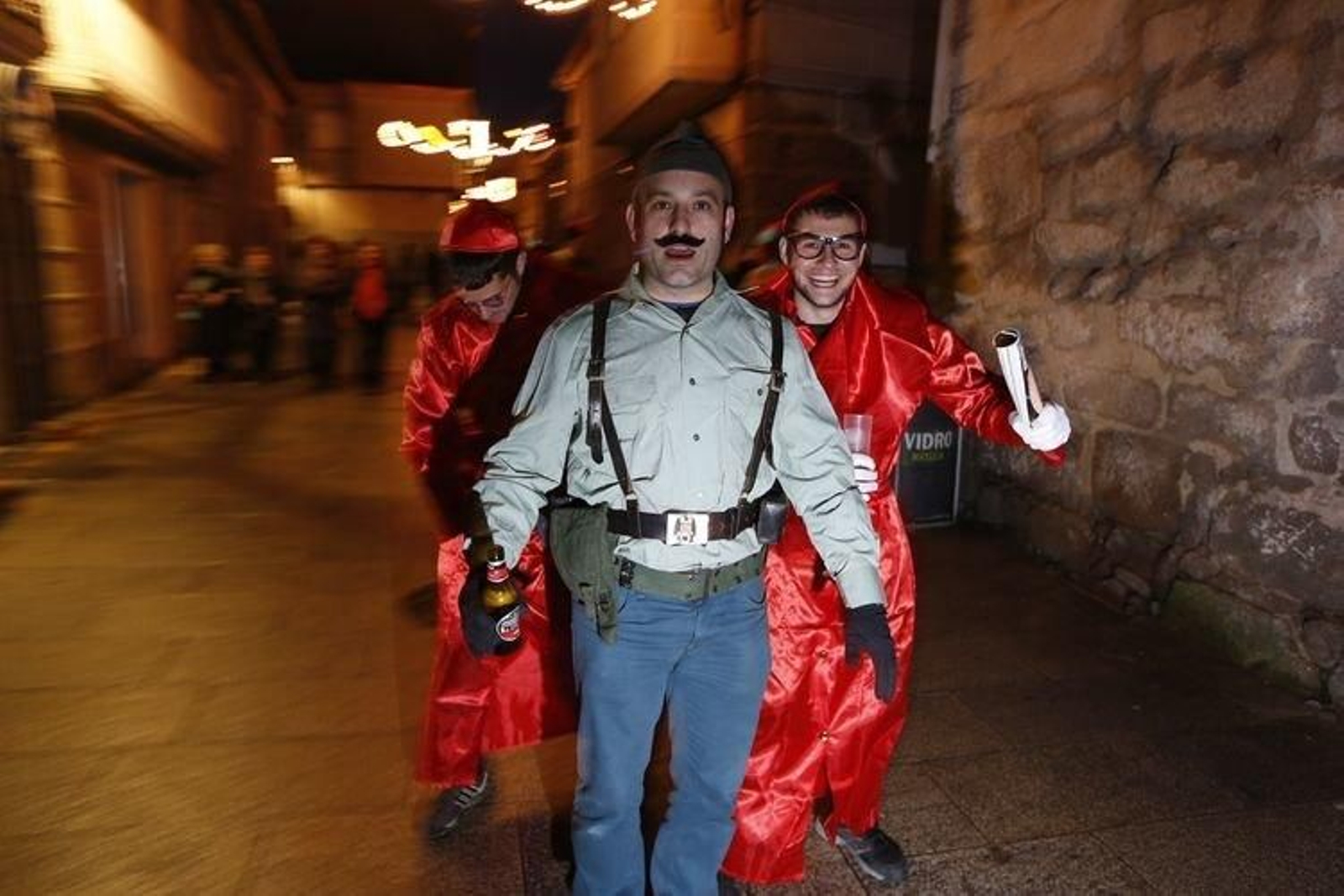 Xinzo de Limia. 16-02-15. Provincia. Luns de entroido en Xinzo de limia.
Foto: Xesús Fariñas