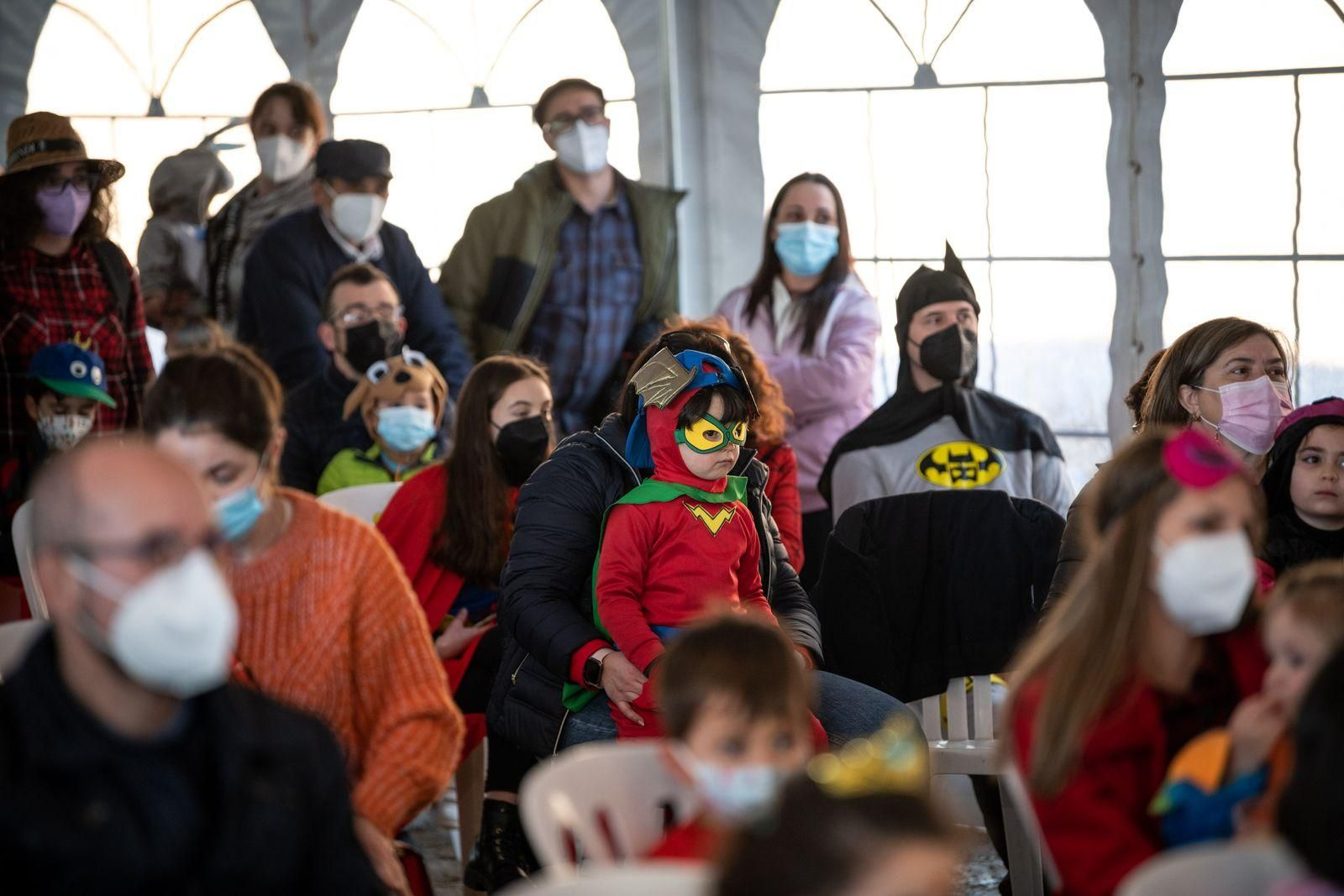 Entroido infantil en la Insua dos Poetas (O Carballiño)