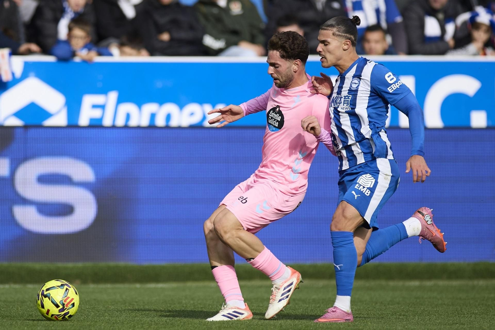 Galería | El partido entre el Alavés y el Celta en Mendizorrotza