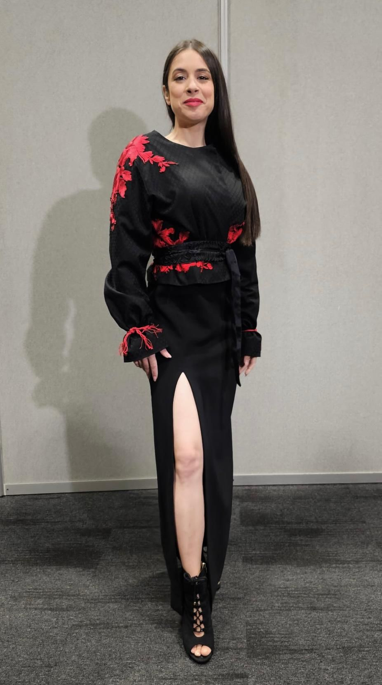 Blanca Paloma, vestida de Jorge de Álvarez (cedida)