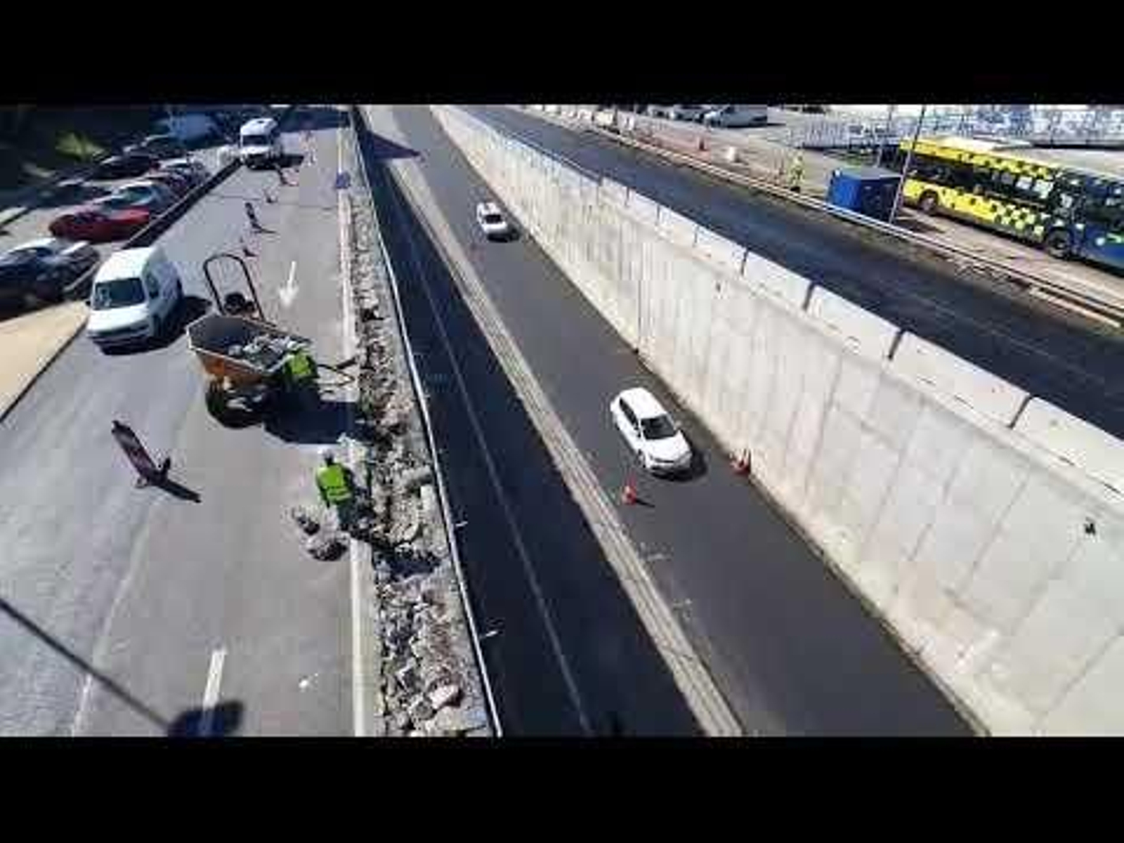 Reabre parcialmente el túnel de O Pino tras meses de obras