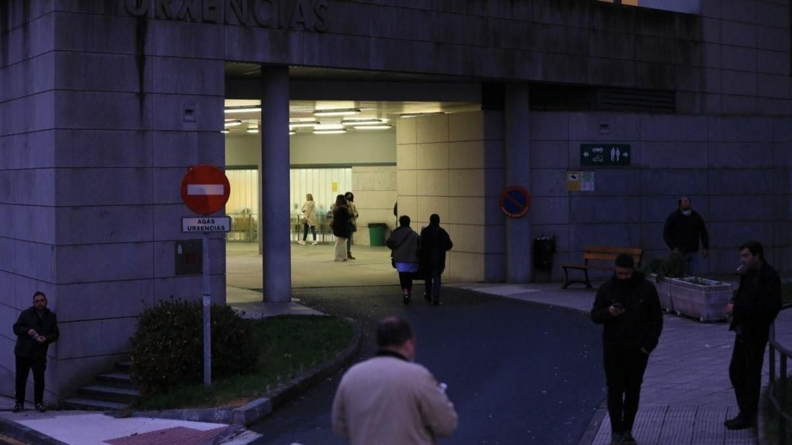 Entrada de Urgencias del CHUO.