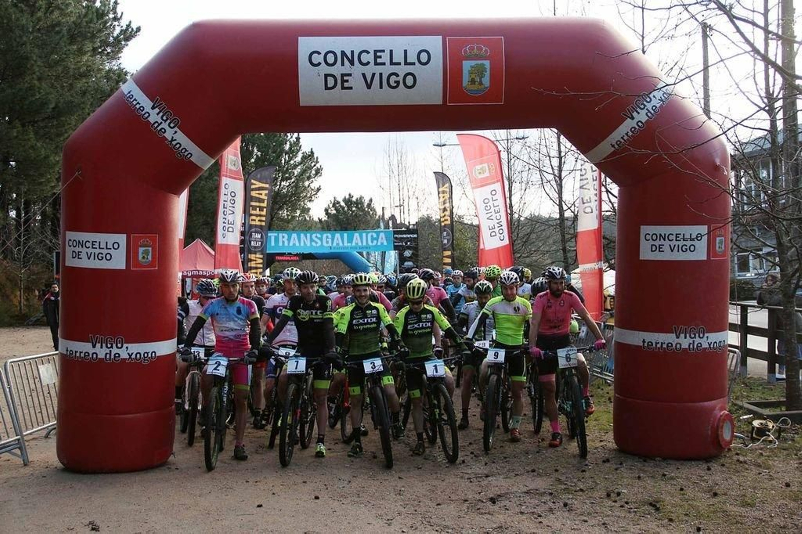 La maratón del Vigo Bike Contest se mantiene en O Vixiador.