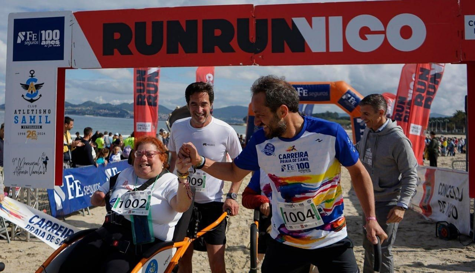 Carrera Praia de Samil.