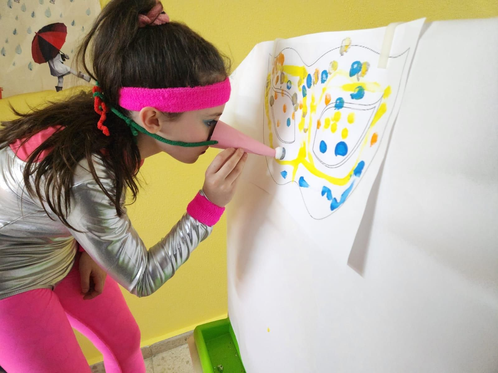 O Entroido no colexio de Vilar de Barrio