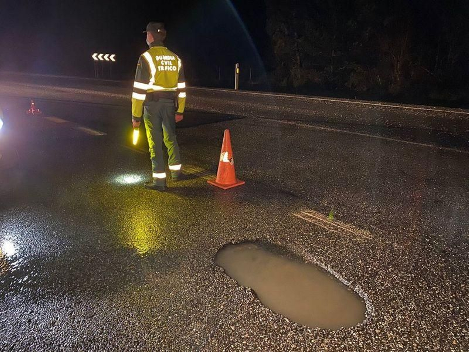 Estado de la N-120 // FOTO: ALBERTE