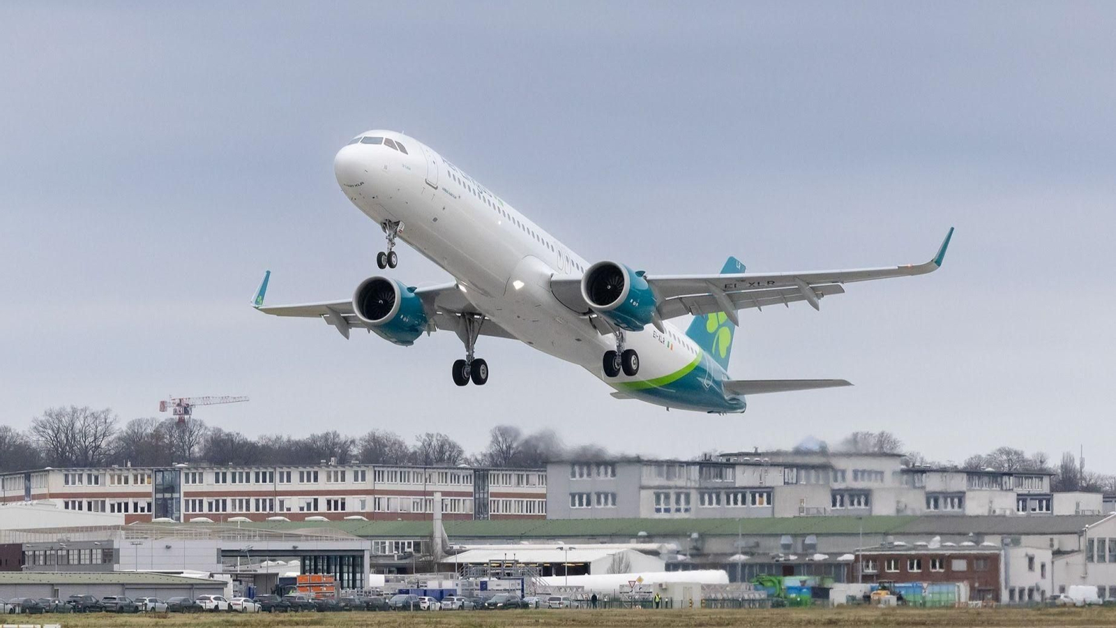 Un avión de la aerolínea irlandesa Aer Lingus.