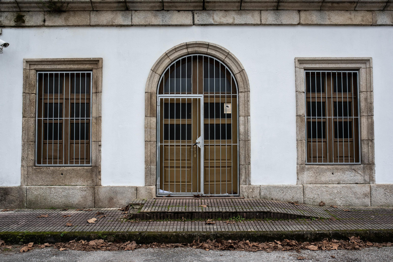 La estación de Ribadavia permanece cerrada "hasta nuevo aviso". //O.Pinal