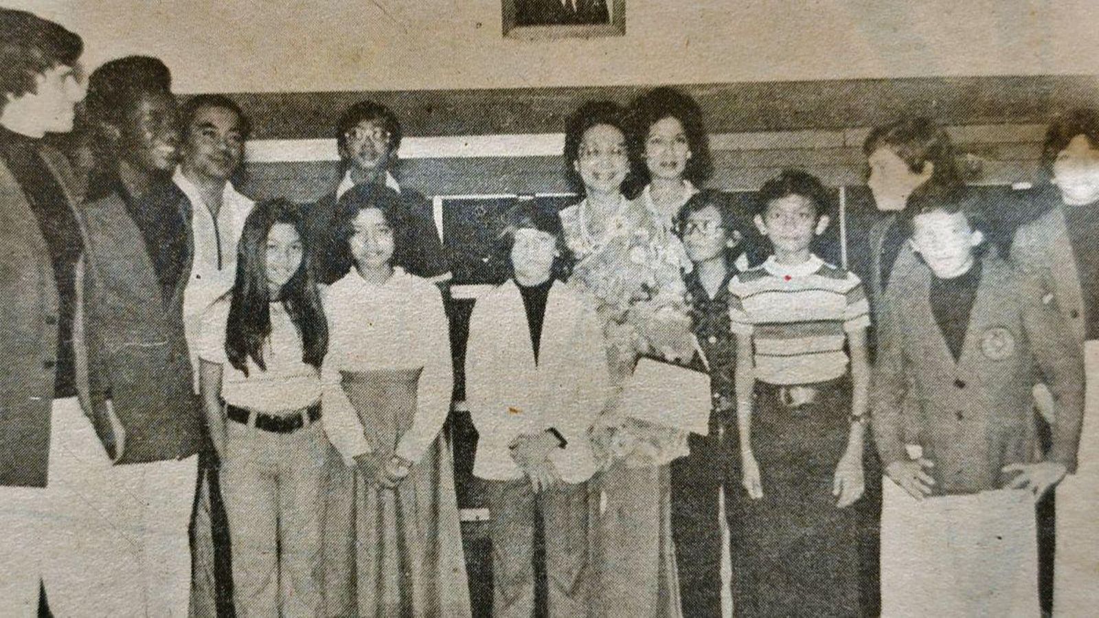 La familia del primer ministro de Kuala Lumpur, con Los Muchachos.