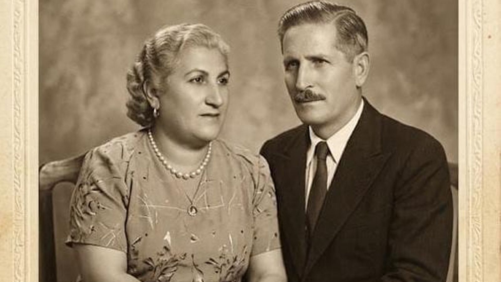 Los padres de César Ollero