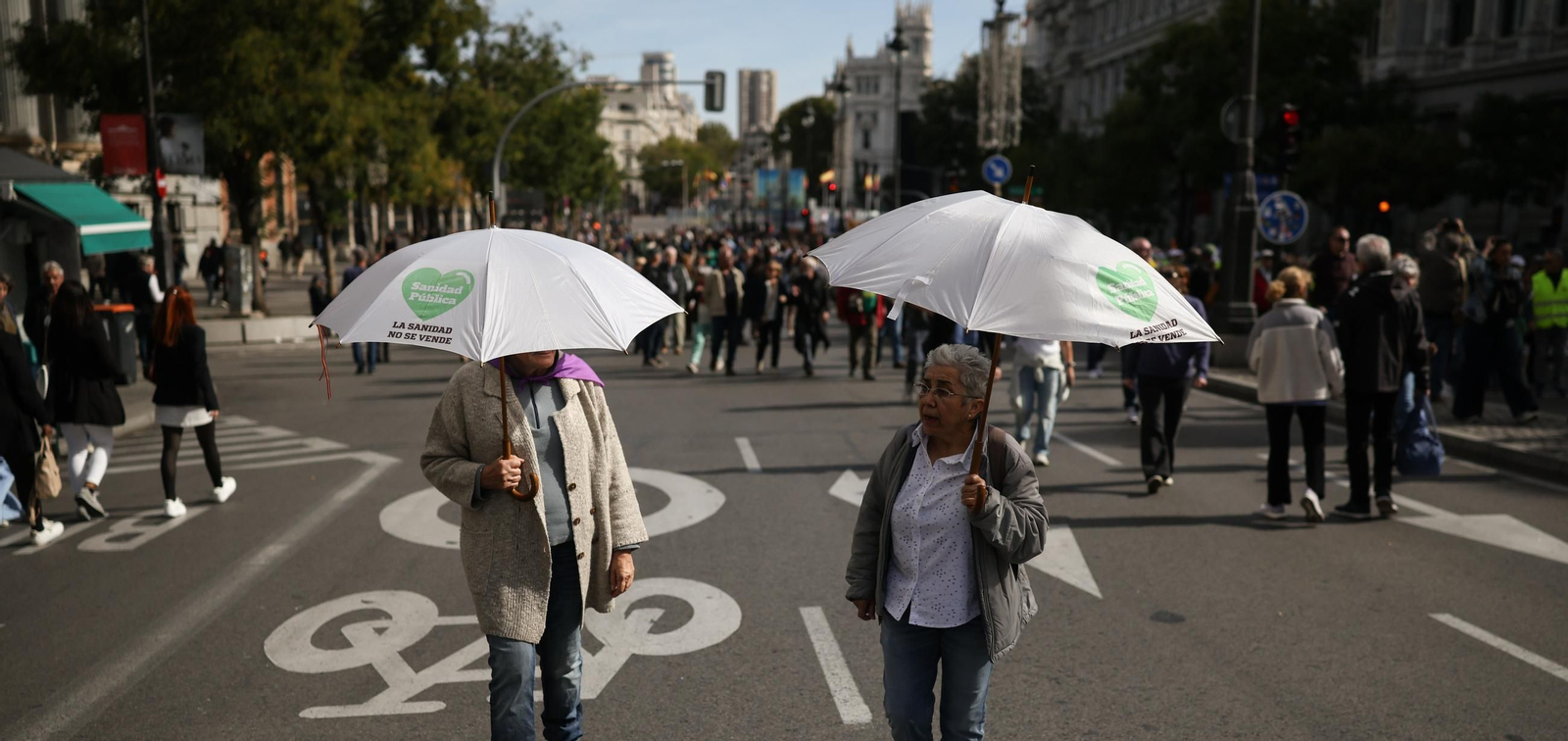 Miles de pensionistas se unen en Madrid para exigir la subida del 6%