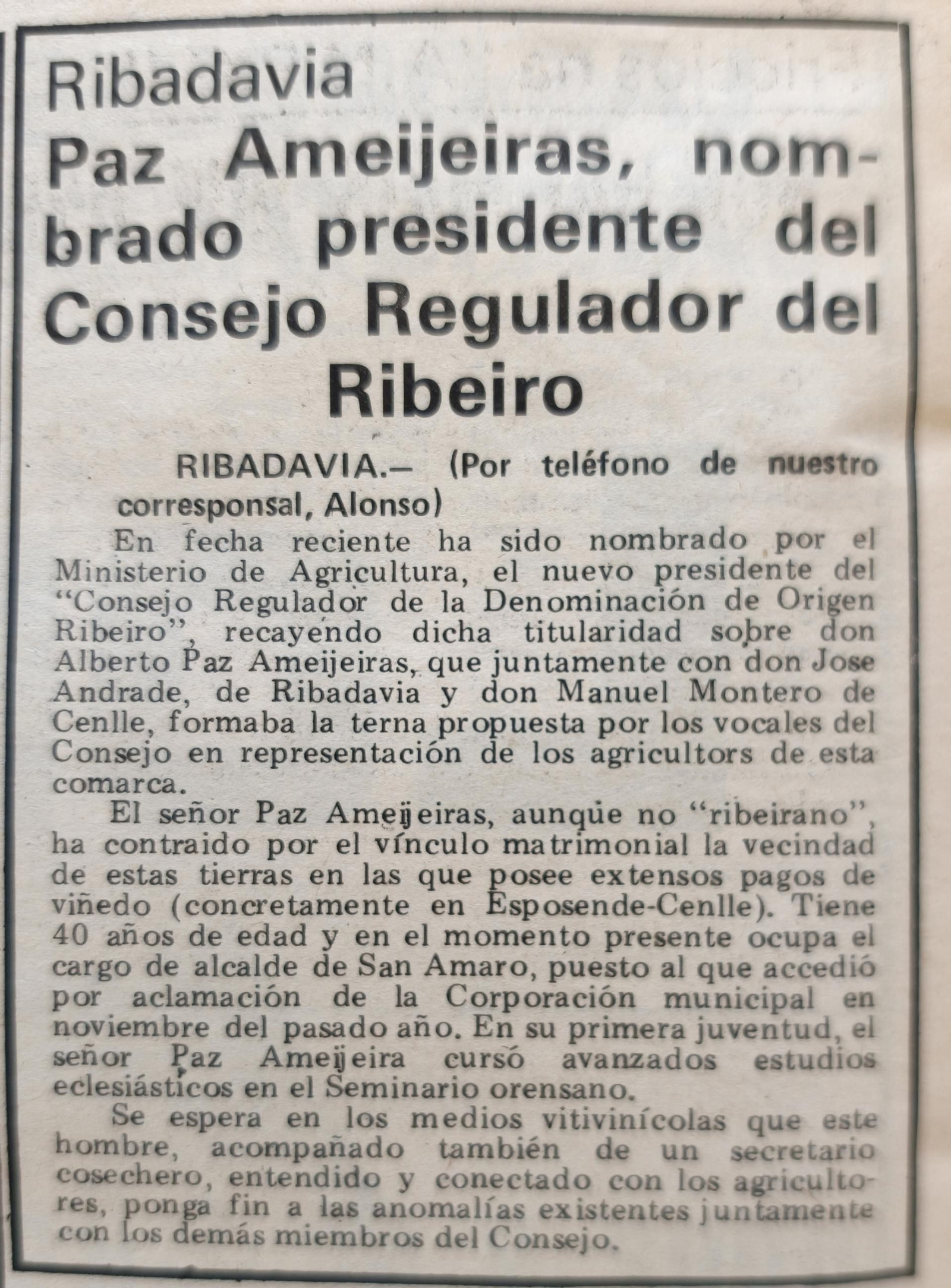 15 de junio 1976.
