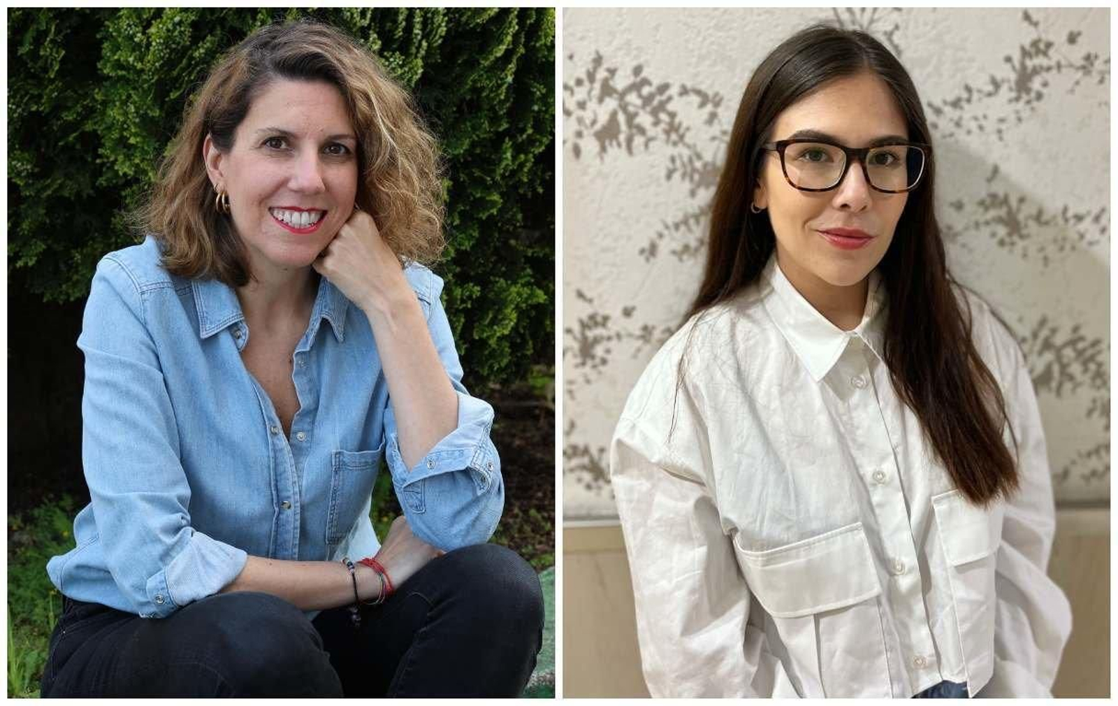 Sandra Penelas y Elisabet Fernández.