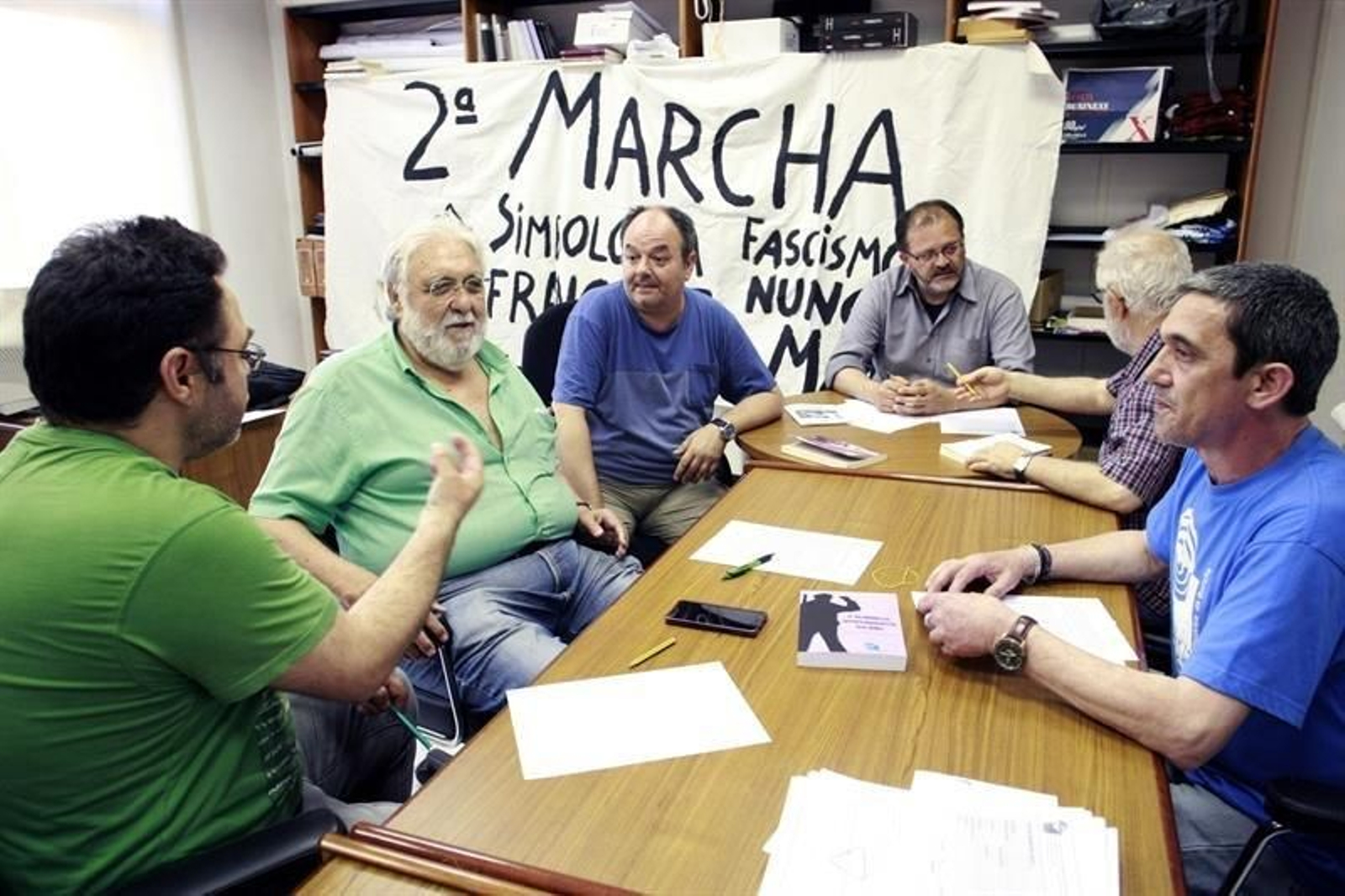 La Comisión por la Recuperación de la Memoria Histórica de A Coruña.