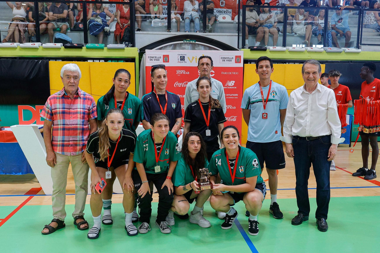 Galería | Clausura de la Vigo Cup con la entrega de medallas