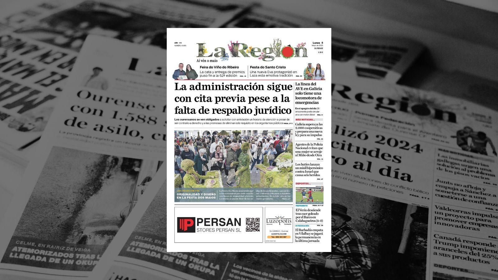 Portada lunes
