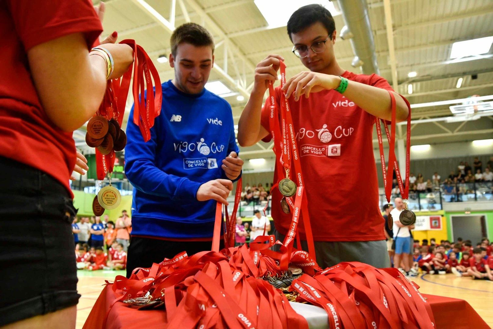 Entrega de premios de la Vigo Cup 2024.