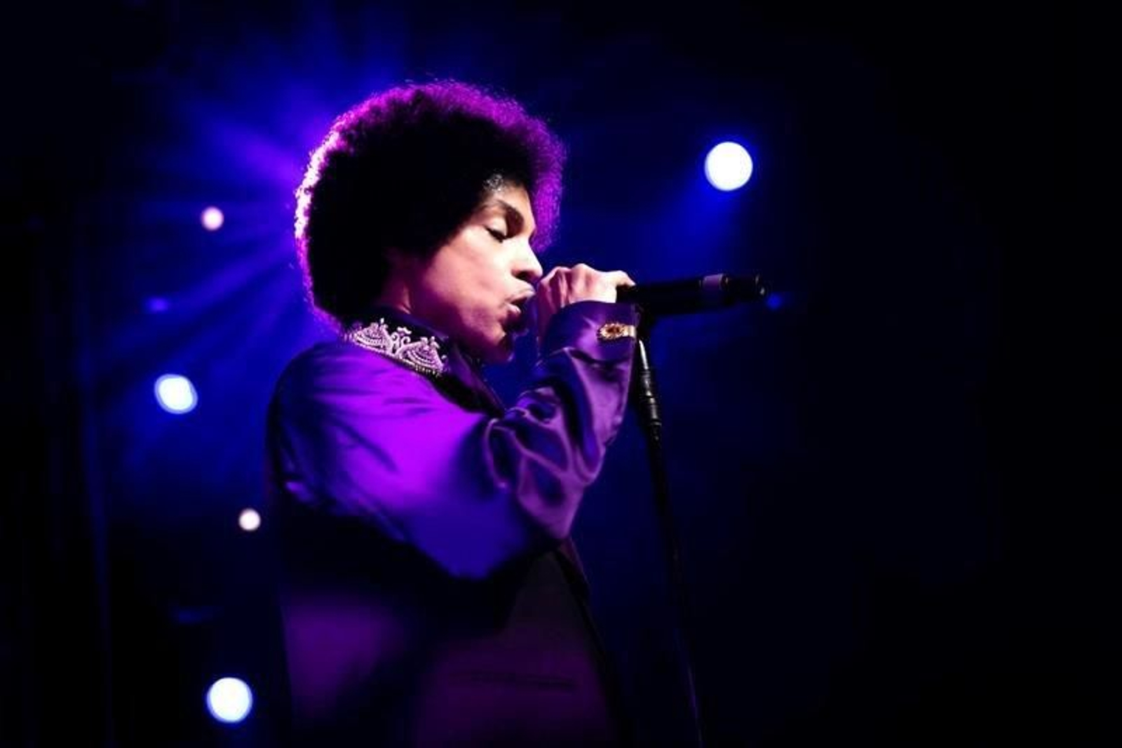 Prince, en el Festival de Jazz de Montreux en Suiza. (DUCREST)
