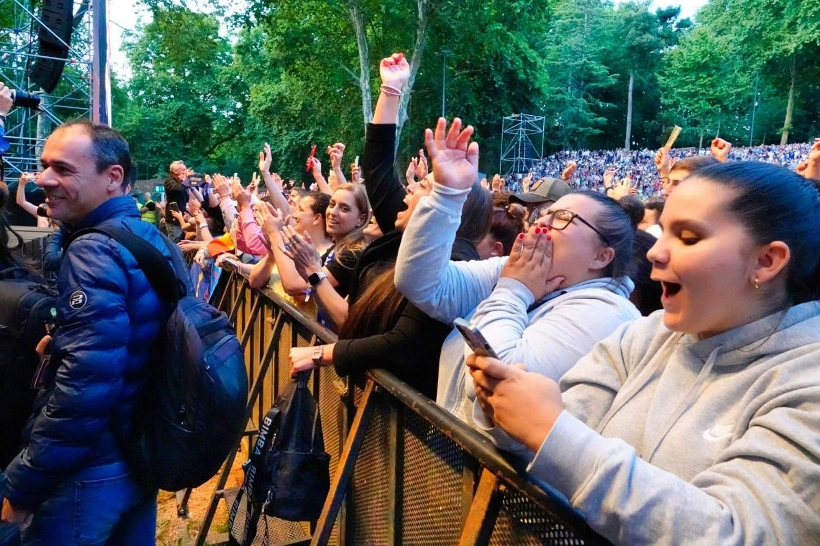 David Bisbal en el concierto de Castrelos. // Vicente Alonso