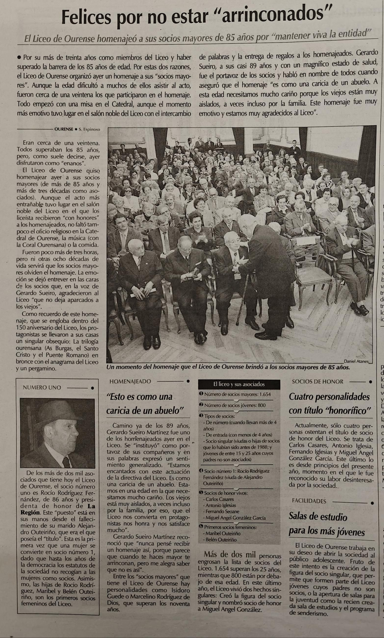 Noticias escaneadas del periódico La Región del 3 de diciembre del 2000