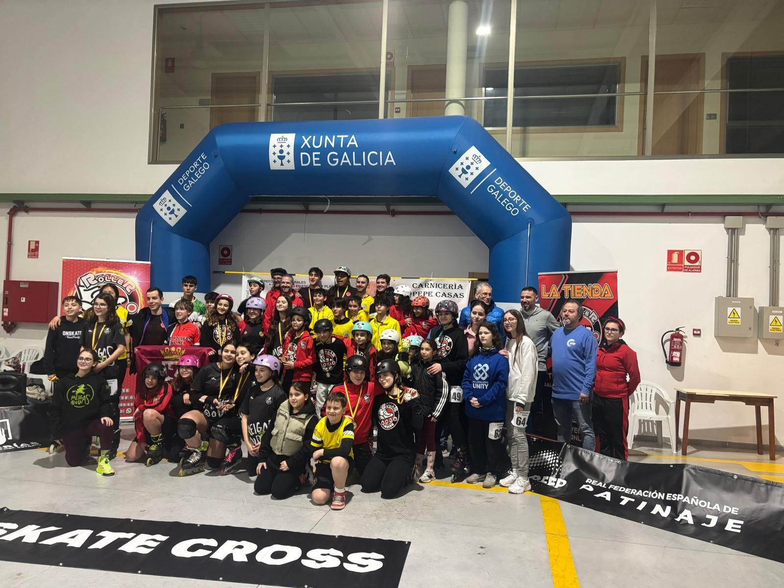 Galería | La élite del skate cross disfruta en Ourense