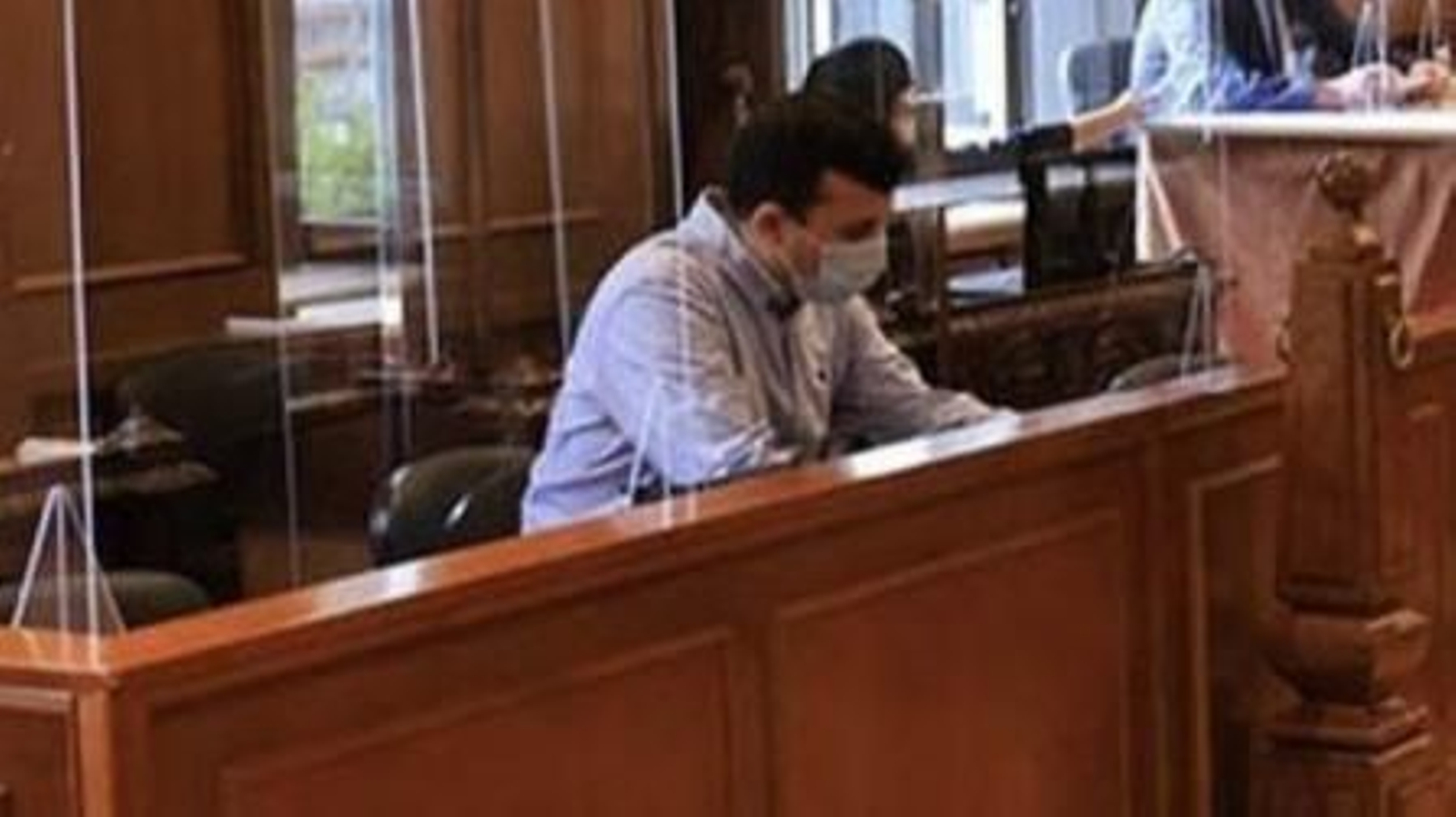 Segundo Cousido, durante el juicio.