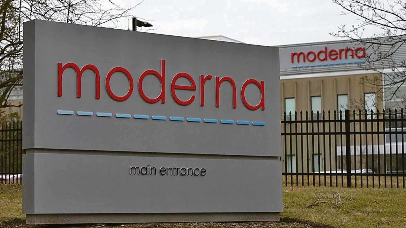 Sede de la empresa farmaceútica Moderna, en Norwood, Massachusetts.