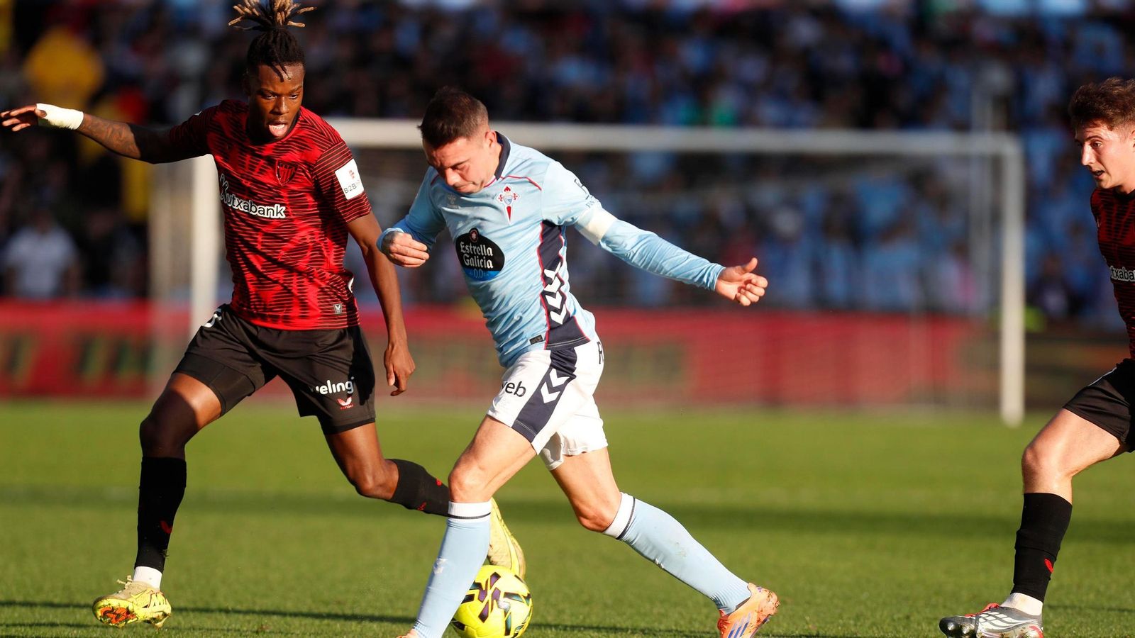 El Celta y el Athletic se enfrentan en Balaídos