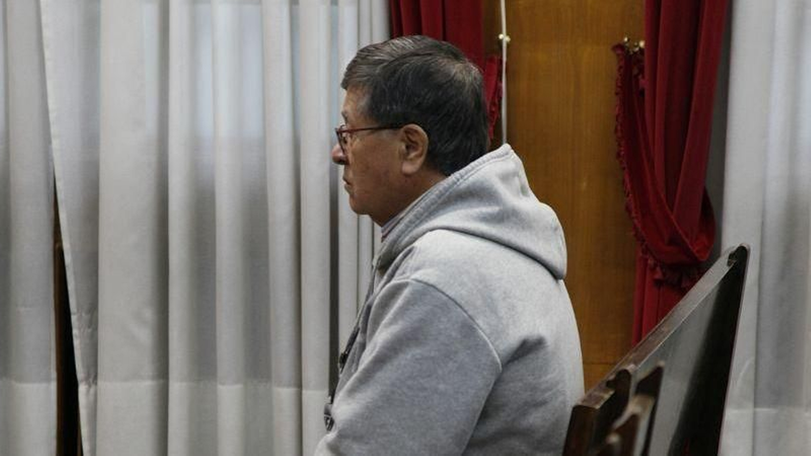 Manuel C.A., durante el juicio en la Audiencia Provincial.