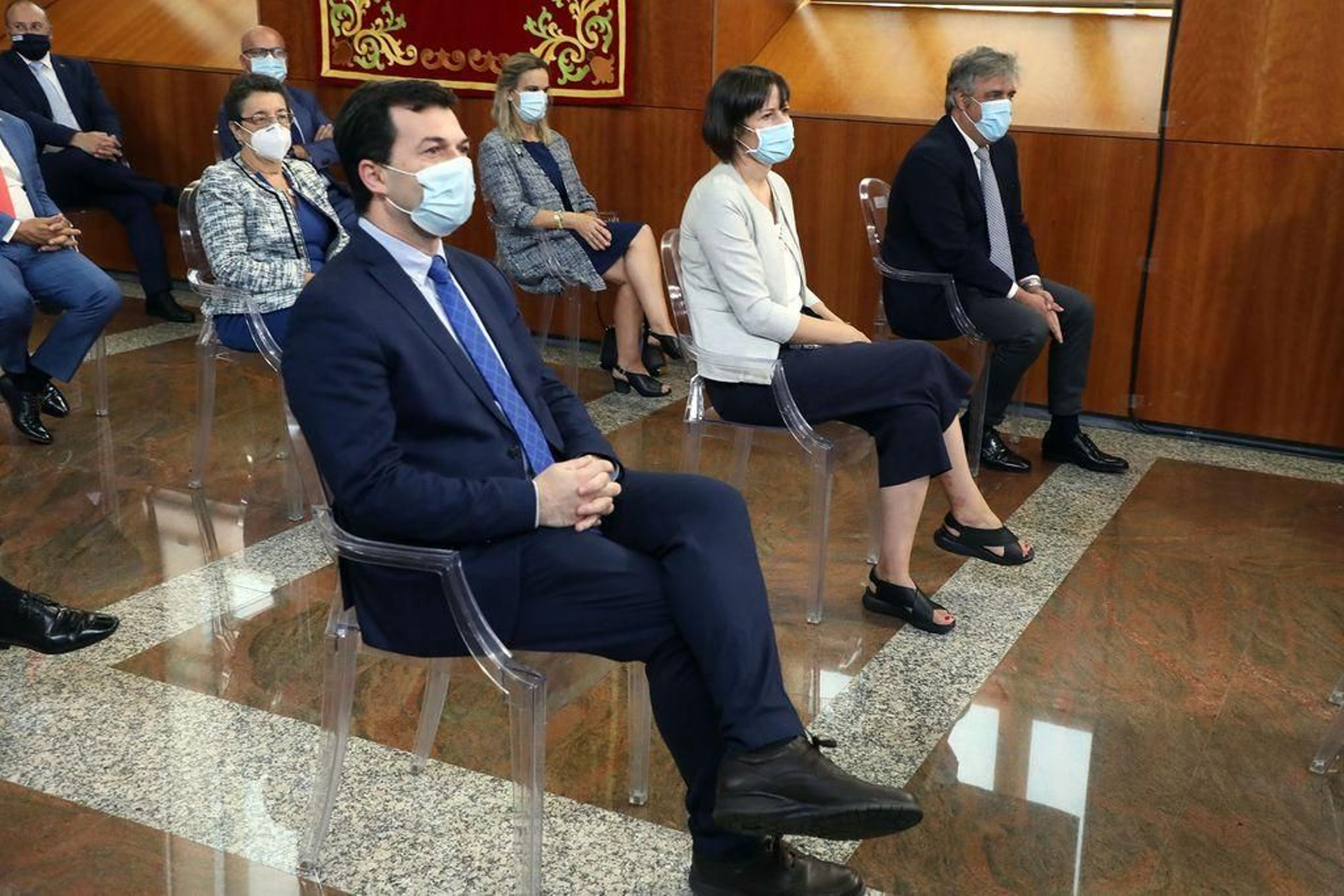 Alberto Núñez Feijóo toma
posesión como presidente de la Xunta