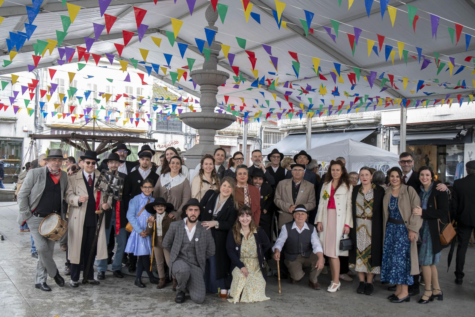 Galería | Xinzo de Limia viaja 50 años al pasado y celebra la 5ª Feira da Mozas